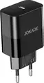 Încărcător de perete Jokade JB072 30W USB Type-C Power Delivery PD Încărcare Rapidă Priza EU Negru Material Ignifug