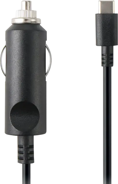 Adaptor de Calitate Lenovo 40AK0065WW USB-C DC Travel Car Charger 65W, Intrare 12V/24V, Conector USB Type-C, Negru