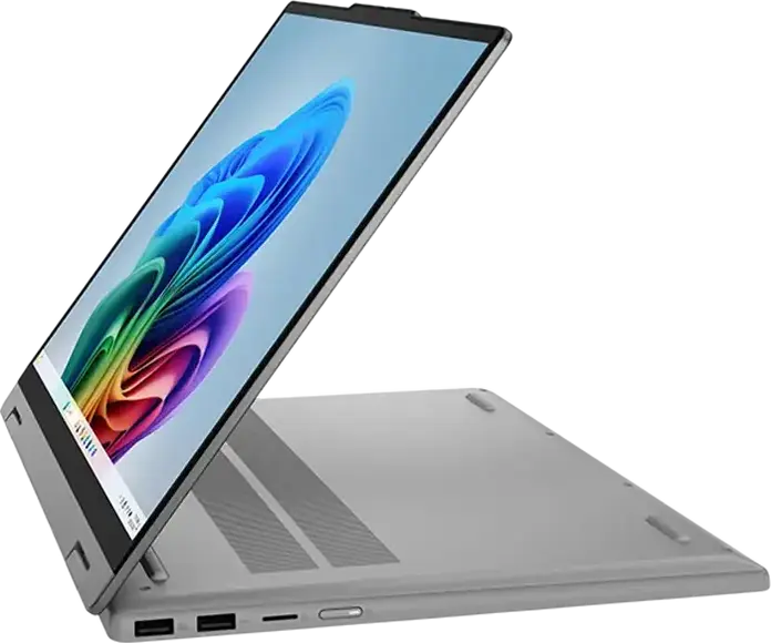 Laptop Convertibil Lenovo IdeaPad 5 2-in-1 15AGP11, Ecran Tactil 15.3" IPS WUXGA, AMD Ryzen AI 5 430, 16GB DDR5, 512GB SSD, Radeon 840M, Luna Grey, fara OS