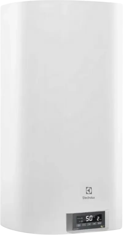 Электрический водонагреватель Electrolux EWH 50 Fmx DL EEC, 50 л, 2000 Вт, сухие ТЭН X-HEAT, электронный термостат, белый, вертикальный/горизонтальный
