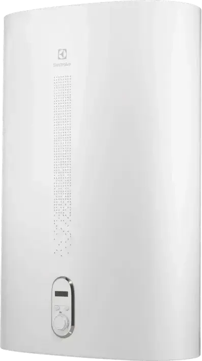 Электрический водонагреватель Electrolux EWH 50 GLD EEC, 50 л, 2000 Вт, плоский дизайн, эмалированная сталь, вертикальная или горизонтальная установка, белый