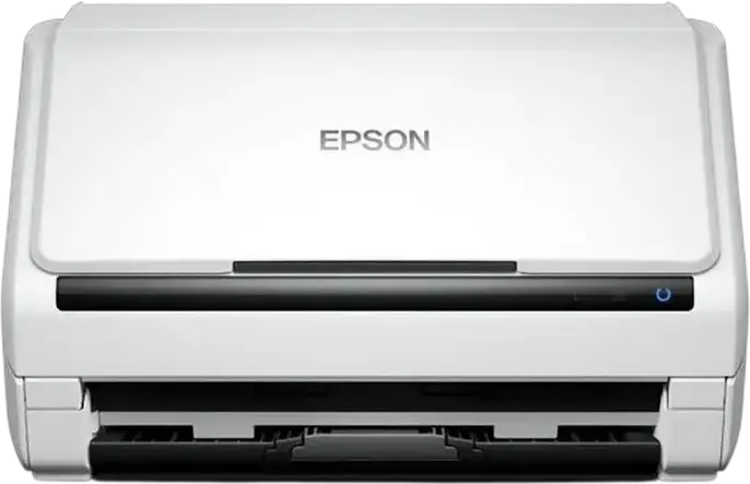 Scanner de documente Epson WorkForce DS-530III, Sheetfed, Duplex, 40 ppm/80 ipm, 600 dpi, ADF 60 pagini, USB 3.2, Ciclu Zilnic 6.500 pagini