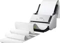 Scanner de documente Epson WorkForce DS-530III, Sheetfed, Duplex, 40 ppm/80 ipm, 600 dpi, ADF 60 pagini, USB 3.2, Ciclu Zilnic 6.500 pagini
