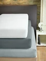 Husa Saltea LUSINI Solutions GmbH Louisianna, 100% Bumbac Interlock Double Jersey, 90-100 x 190-200 cm, Inaltime Max 27 cm, OEKO-TEX Standard 100