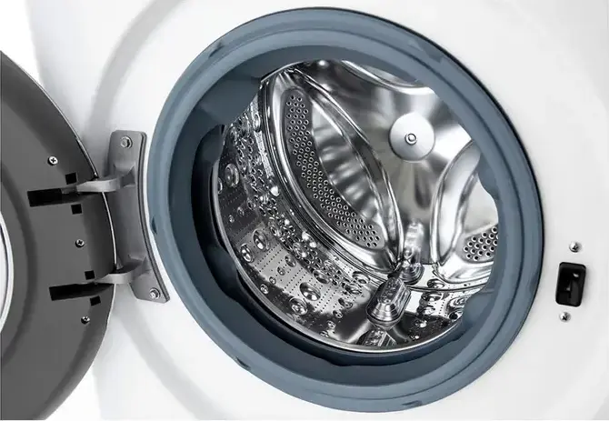 Стиральная машина LG F4WR913P3WA с фронтальной загрузкой, 13 кг, класс энергопотребления A, 1400 об/мин, AI DD, ThinQ Wi-Fi, Steam, TurboWash, ezDispense, белая