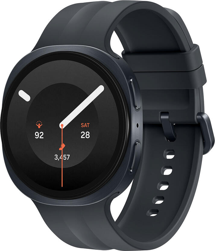 Смарт-часы Samsung Galaxy Watch 9 L355, 44мм, LTE eSIM, Super AMOLED 1.5", 2ГБ ОЗУ, 32ГБ ПЗУ, Penta-Core процессор, Wear OS, Graphite