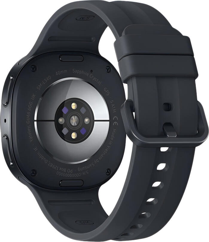 Смарт-часы Samsung Galaxy Watch 9 L355, 44мм, LTE eSIM, Super AMOLED 1.5", 2ГБ ОЗУ, 32ГБ ПЗУ, Penta-Core процессор, Wear OS, Graphite