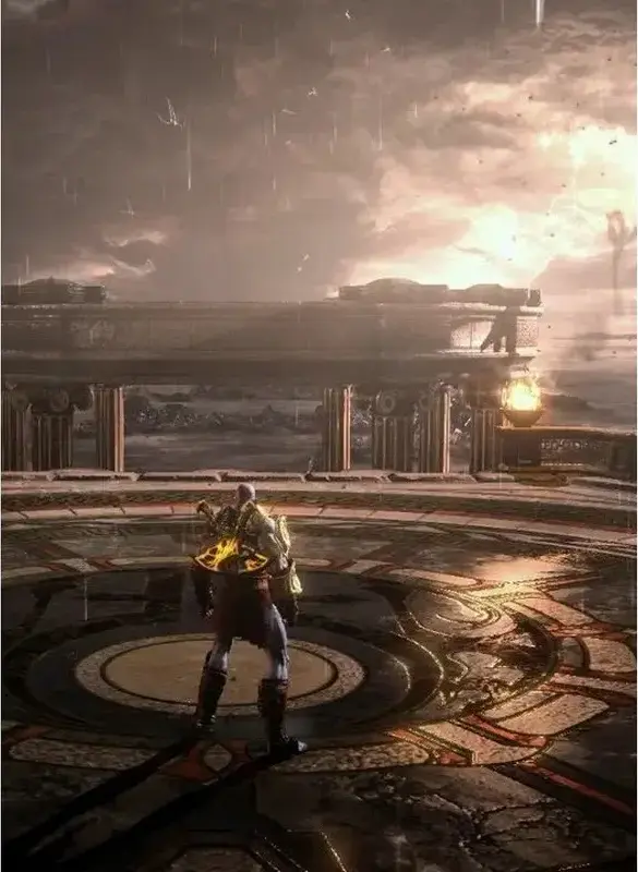 God of War III Remastered for PlayStation 4, Action-Adventure Game, Blu-ray Disc, 1080p 60fps, PlayStation Hits Edition