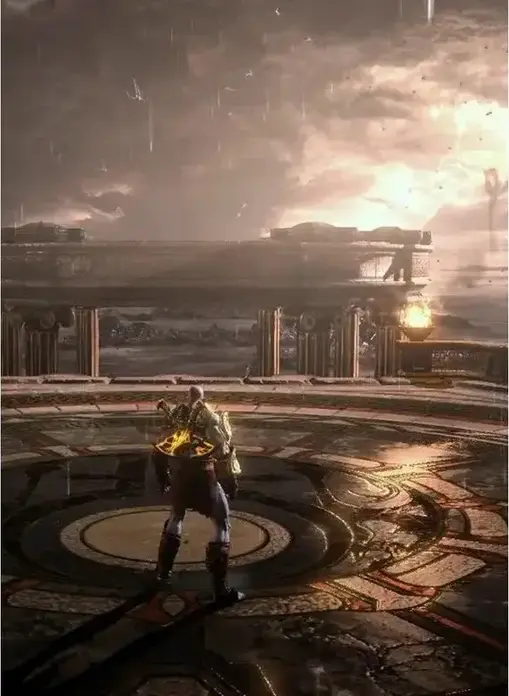 God of War III Remastered for PlayStation 4, Action-Adventure Game, Blu-ray Disc, 1080p 60fps, PlayStation Hits Edition
