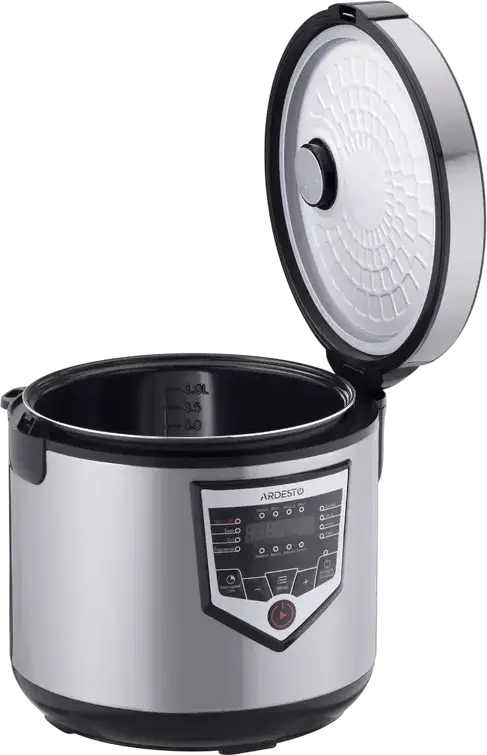 Ardesto MC-X16X Multifunctional Multicooker, 4L Bowl, 860W, 16 Automatic Programs, Stainless Steel Case, Non-stick Coating, Digital Touch Control