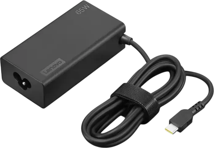 Адаптер питания Lenovo 65W USB-C AC Adapter G2, ADLX65YLC3E, GX21J75547, 5A11J62092, 20V 3.25A, Блок питания USB Type-C, Черный