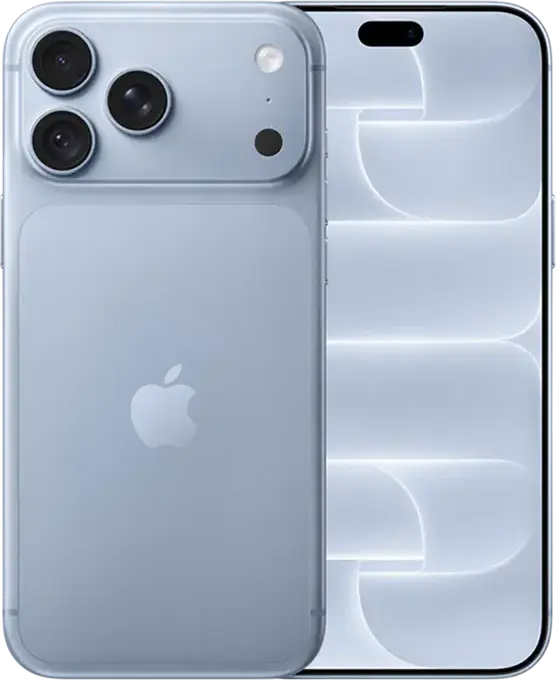 Apple iPhone 18 Pro Max 256GB Glacier Light Blue, Ecran 6,9-inch Super Retina XDR OLED, Procesor A20 Pro, 12GB RAM, Camera Tripla 48MP, 5G, iOS 27, IP68