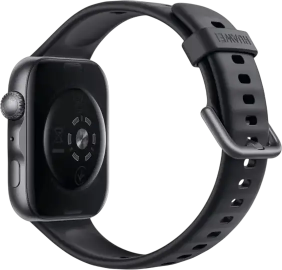 Smartwatch Huawei Watch Fit 5, Ecran AMOLED 1.82", Rama din Titan, Memorie 32GB, Rezistenta la Apa 5 ATM, GPS, Senzor Ritm Cardiac, Culoare: Negru
