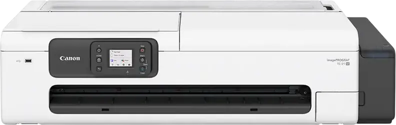 Imprimanta Multifunctionata Canon imagePROGRAF TC-21M 24" Format Mare Desktop, Plotter si Scanner, Cerneala Pigmentata 4 Culori, 2400x1200 dpi, 1GB RAM, Wi-Fi