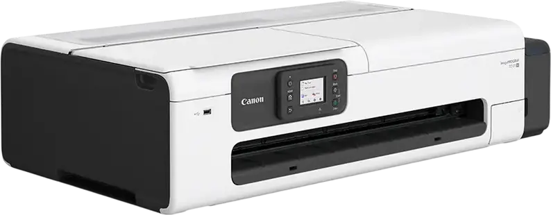 Imprimanta Multifunctionata Canon imagePROGRAF TC-21M 24" Format Mare Desktop, Plotter si Scanner, Cerneala Pigmentata 4 Culori, 2400x1200 dpi, 1GB RAM, Wi-Fi