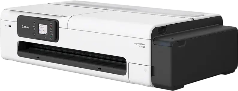 Imprimanta Multifunctionata Canon imagePROGRAF TC-21M 24" Format Mare Desktop, Plotter si Scanner, Cerneala Pigmentata 4 Culori, 2400x1200 dpi, 1GB RAM, Wi-Fi
