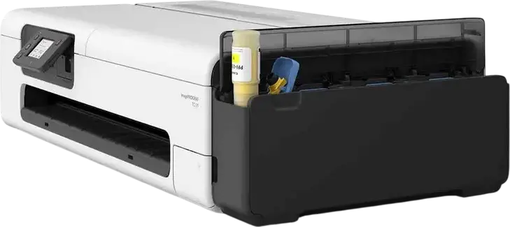 Imprimanta Plotter Canon imagePROGRAF TC-21 24", Format Mare, 4 Culori Cerneala Pigment, 2400x1200 dpi, 1GB RAM, Wi-Fi, Ethernet, A1/A3/A4, cu Set Cerneala