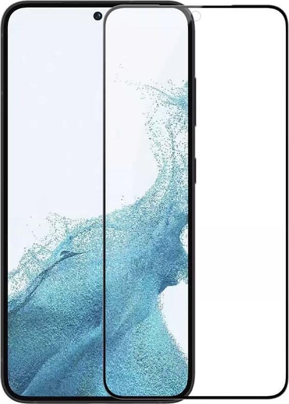 Защитное стекло Nillkin Amazing CP+ Pro для Samsung Galaxy S23, твердость 9H, толщина 0.33 мм, японское стекло AGC, олеофобное покрытие, черный