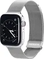 DUX DUCIS Milanese Loop Strap for Apple Watch 42mm 44mm 45mm, Stainless Steel Magnetic Mesh Band, Scratch-Resistant and Durable