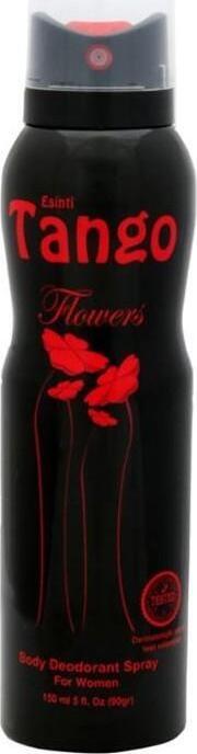Дезодорант-спрей для тела Tango Flowers для женщин, 150 мл, аэрозоль, защита от неприятных запахов и свежесть на весь день