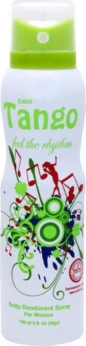 Deodorant Tango Feel the Rhythm pentru femei, spray corporal pentru protectie eficienta si prosimete, 150ml