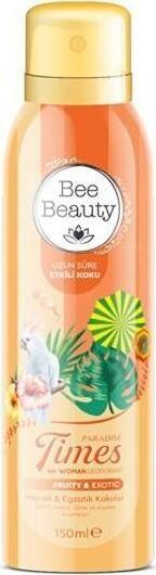 Bee Beauty Paradise Times Fruity & Exotic Deodorant for Women, Long-lasting Freshness, Aerosol Spray, 150ml