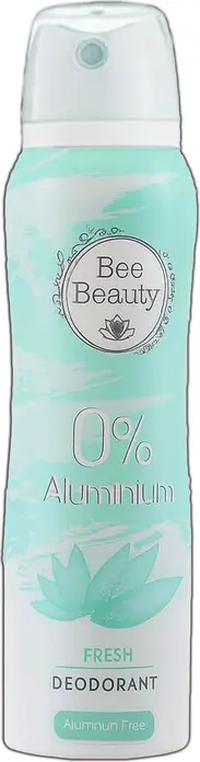 Bee Beauty Fresh Deodorant for Women, 0% Aluminium, Aerosol Spray, 150ml