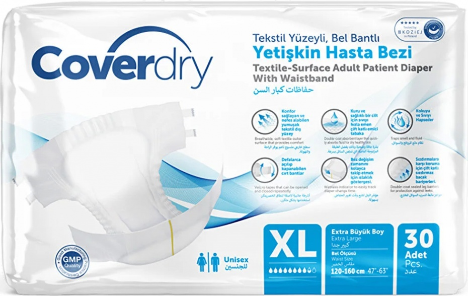 Jender Scutece Standard p/u adulti Coverdry Jumbo Pack