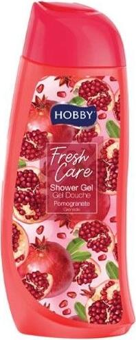 Гель для душа Hobby Fresh Care Гранат и цветы, кремовая формула, гипоаллергенный, сбалансированный pH, 500мл, FT414500RE