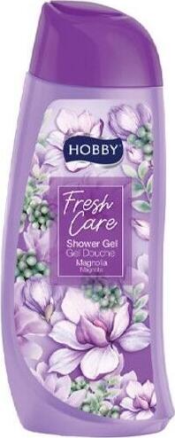 Gel de Dus Hobby Fresh Care Magnolia 500ml FT417500EU, Formula Cremata Hipoalergena, Echilibru pH, 0% Parabeni PEG Silicon Alcool, Hidratant