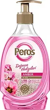 PEROS Sapun lichid 400gr / 370ml Amber&Rose
