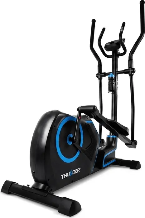 Thunder ZEPHYR Elliptical Trainer, Electromagnetic Resistance 32 Levels, 40 cm Stride, 10 kg Flywheel, 24 Programs, Bluetooth, LCD Bluestone, Max 150 kg