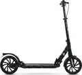 Urban Kick Scooter G 116 D-Y for Adults and Adolescents, Folding Frame, Anti-slip Platform, Ergonomic Adjustable Handlebar, Max Load 100kg, Black