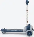 GT-T11 Panda Edition Kids 3-Wheel Scooter, Aluminum Frame, LED Light-Up PU Wheels, Height-Adjustable Handlebar, Lean-to-Steer, Rear Foot Brake