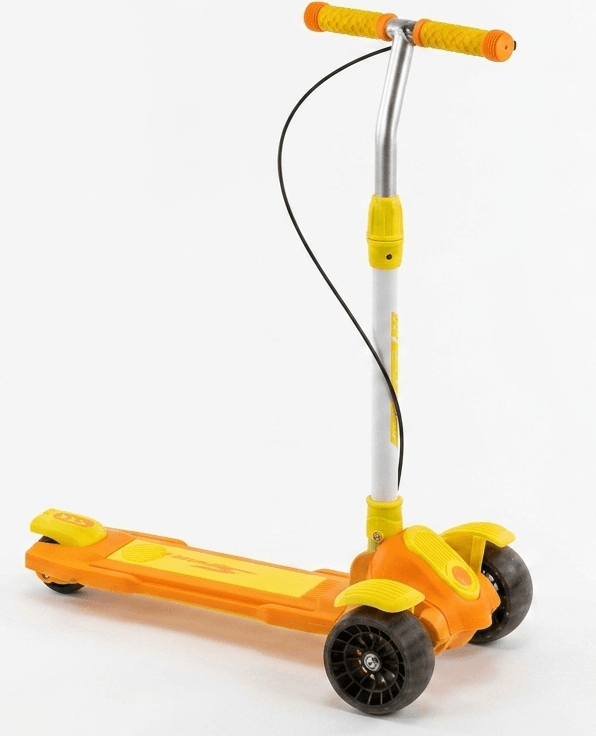 GT 2392 Kids 3-Wheeled Scooter with Adjustable Handlebar, Dual Braking System, Non-Slip Platform and Folding Mechanism for Compact Storage