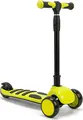Buburuza GT 819 Kids' 3-Wheel Scooter with Lean-to-Steer System, Adjustable Handlebar, Anti-Slip Deck and Rear Foot Brake