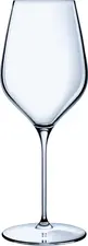 Chef & Sommelier Arc France SAS Rosé wine glass Mylla extra fine Roséweinglas Mylla extra fein Rosé wine glass Mylla extra fine; 550 ml, 9.5x24.5 cm (ØxH); transparent; 6 piece / pack Roséweinglas Mylla extra fein; 550 ml, 9.5x24.5 cm (ØxH); transparent; 6 Stück / Pack This 550 ml wine glass combines elegant design with professional functionality and is ideal for red wine, rosé and modern wine presentations in the upmarket HORECA sector. The well-balanced bowl size promotes the optimal development of aromas and ensures a harmonious drinking experience with a wide variety of wines. Crafted from high-quality KRYSTA Extra Thin crystal glass, this wine glass impresses with its exceptional clarity, high brilliance and particularly fine craftsmanship. The rim, bowl and stem are on average up to 40 per cent thinner than those of classic wine glasses, giving the glass a delicate, high-quality appearance. The ultra-fine rim, just 0.7 mm thick, allows for a smooth and precise flow of wine. This allows the fruit, freshness and structure of red and rosé wines to unfold in a particularly balanced way. The elegant 4 mm-thin stem also ensures a comfortable balance and a high-quality feel when handling the glass in everyday use. With a transparency index of 98.8 per cent, the KRYSTA crystal glass offers maximum transparency and a brilliant presentation of the wine. At the same time, the glass remains permanently clear and retains its high quality even after up to 2,000 washes in professional dishwashers – ideal for restaurants, hotels, wine bars and events. The timeless design and exceptionally fine texture make this 550 ml wine glass the perfect choice for stylish wine service and modern tableware. Key benefits at a glance 550 ml wine glass for red and rosé wines High-quality KRYSTA Extra Thin crystal glass with exceptional brilliance Ultra-fine rim (0.7 mm) for a precise drinking experience Elegant 4 mm thin stem with excellent balance Suitable for professional dishwashers – withstands up to 2,000 wash cycles Dieses Weinglas mit 550 ml Volumen vereint elegante Formgebung mit professioneller Funktionalität und eignet sich ideal für Rotwein, Roséwein und moderne Weinpräsentationen im gehobenen HORECA-Bereich. Die ausgewogene Kelchgröße unterstützt die optimale Entfaltung von Aromen und sorgt für ein harmonisches Trinkerlebnis bei unterschiedlichsten Weinsorten. Gefertigt aus hochwertigem KRYSTA Extra Thin Kristallglas überzeugt das Weinglas durch außergewöhnliche Klarheit, hohe Brillanz und eine besonders feine Verarbeitung. Mundrand, Kelch und Stiel sind durchschnittlich bis zu 40 % dünner als bei klassischen Weingläsern und verleihen dem Glas eine filigrane, hochwertige Optik. Der ultrafeine Mundrand mit nur 0,7 mm Stärke ermöglicht einen weichen und präzisen Trinkfluss. Dadurch entfalten sich Frucht, Frische und Struktur von Rotwein und Rosé besonders ausgewogen. Der elegante 4 mm dünne Stiel sorgt zusätzlich für eine angenehme Balance und ein hochwertiges Handling im täglichen Service. Mit einem Transparenzindex von 98,8 % bietet das KRYSTA Kristallglas maximale Transparenz und eine brillante Präsentation des Weins. Gleichzeitig bleibt das Glas auch nach bis zu 2.000 Spülgängen in professionellen Geschirrspülmaschinen dauerhaft klar und hochwertig – ideal für Restaurants, Hotels, Weinbars und Veranstaltungen. Die zeitlose Linienführung und die außergewöhnlich feine Struktur machen dieses 550 ml Weinglas zur perfekten Wahl für stilvollen Weinservice und moderne Tischkultur. Vorteile auf einen Blick Weinglas mit 550ml für Rotwein und Rosé Hochwertiges KRYSTA Extra Thin Kristallglas mit hoher Brillanz Ultrafeiner Mundrand mit 0,7 mm für ein präzises Trinkerlebnis Eleganter 4 mm dünner Stiel mit ausgewogener Balance Professionelle Spülmaschinenbeständigkeit bis zu 2.000 Spülzyklen