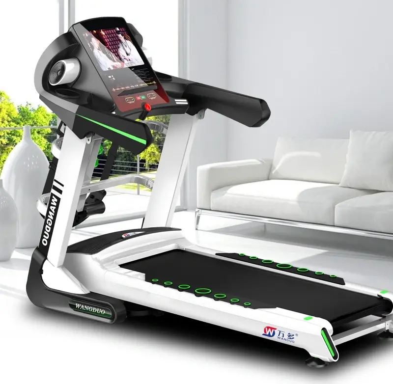 banda de alergat CALUOLA Premium, Motor 4 CP Peak, Viteza Max 20 km/h, Inclinatie Automata 0-15%, Ecran Tactil TFT 10", Masaj Integrat, Max 180 kg