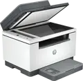 HP LaserJet MFP M236sdn Wireless Monochrome Laser Multifunction Printer, Print Scan Copy, 30 ppm, Auto Duplex, 40-Sheet ADF, Ethernet, USB, White and Grey