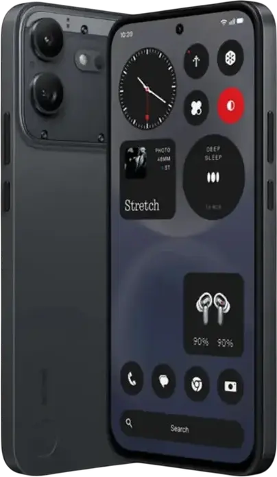 Smartphone Nothing Phone 4b A009P, Negru, Qualcomm Snapdragon 6 Gen 4, 8GB RAM, 128GB Stocare, Ecran AMOLED 6.77" 120Hz, Camera 50MP OIS, Baterie 5200mAh, IP64
