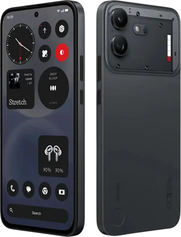 Smartphone Nothing Phone 4b A009P, Negru, Qualcomm Snapdragon 6 Gen 4, 8GB RAM, 128GB Stocare, Ecran AMOLED 6.77" 120Hz, Camera 50MP OIS, Baterie 5200mAh, IP64