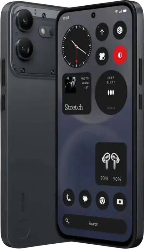Smartphone Nothing Phone 4b A009P, Negru, Qualcomm Snapdragon 6 Gen 4, 8GB RAM, 128GB Stocare, Ecran AMOLED 6.77" 120Hz, Camera 50MP OIS, Baterie 5200mAh, IP64