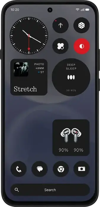 Smartphone Nothing Phone 4b A009P, Negru, Qualcomm Snapdragon 6 Gen 4, 8GB RAM, 128GB Stocare, Ecran AMOLED 6.77" 120Hz, Camera 50MP OIS, Baterie 5200mAh, IP64