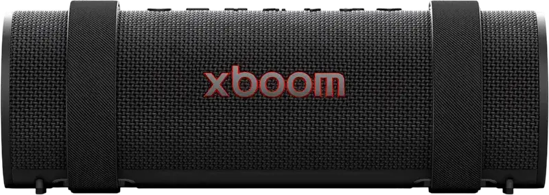 Boxa Portabila Bluetooth LG XBOOM Grab, Tuned by will.i.am, 30W RMS, Rezistenta la Apa IP67, Baterie 20h, Bluetooth 5.4, Efecte de Lumina, Negru