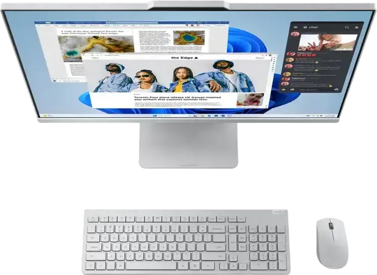 Моноблок Lenovo IdeaCentre AIO 3 27ARR9, 27" FHD IPS антибликовый, AMD Ryzen 5 7533HS, 16GB DDR5, 512GB SSD NVMe, Wi-Fi 6, Cloud Grey, без ОС