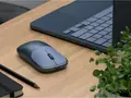 Беспроводная мышь Satechi Slim EX, цвет Indigo, 3-в-1 Bluetooth 5.3 и 2.4 ГГц USB-C, анодированный алюминий, бесшумные переключатели, 1200 DPI, амбидекстер, перезаряжаемая