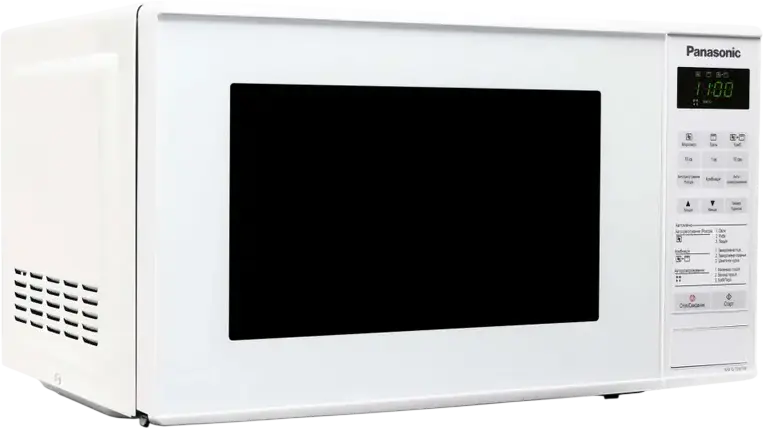 Cuptor cu Microunde cu Grill Panasonic NN-GT261W, Independent, Capacitate 20L, Putere 800W/1000W, 9 Programe Automate, Afisaj Digital, Alb