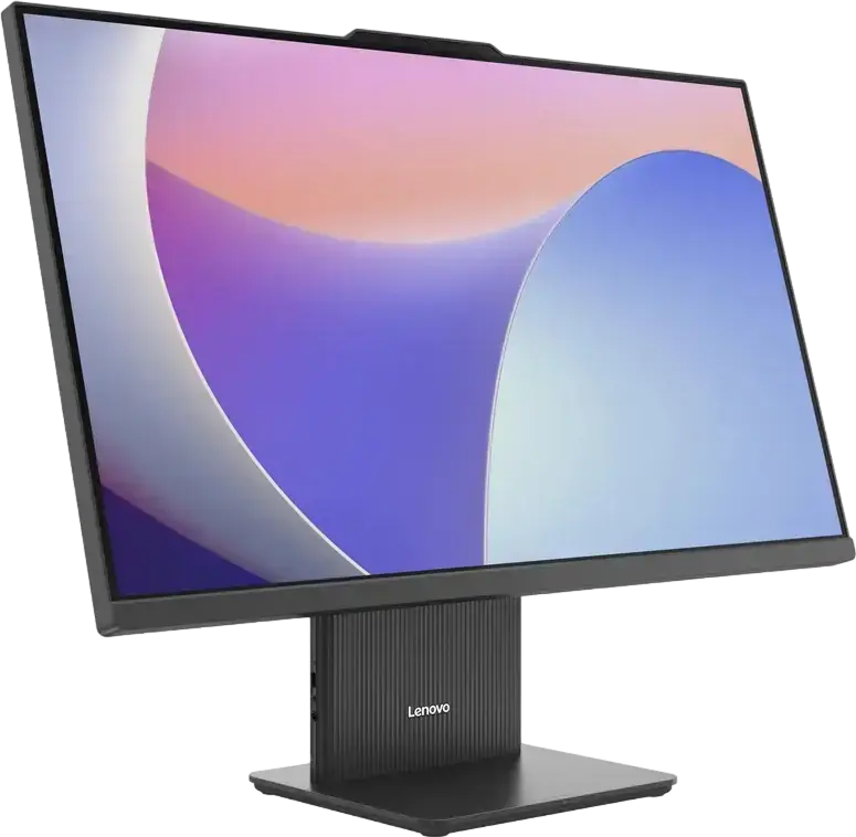PC All-in-One Lenovo IdeaCentre AIO 3 27ARR9, Ecran 27" FHD IPS, AMD Ryzen 5 7533HS, 16GB RAM DDR5, SSD 512GB NVMe, Luna Grey, Set Tastatura si Mouse Wireless