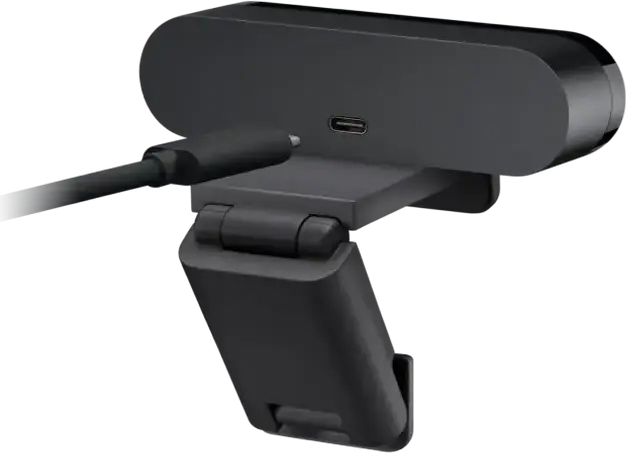 Webcam Logitech Brio Stream 4K UHD 960-001194, 1080p 60fps, Autofocus, RightLight 3 HDR, Windows Hello, Negru, Set cu licenta xSplit pentru 12 luni