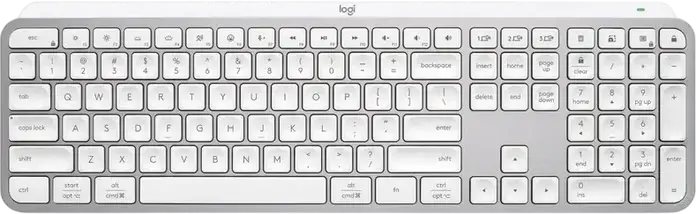 Logitech MX Keys S for Mac Wireless Keyboard 920-011638, Graphite, Bluetooth BLE, Multi-Device Easy-Switch, Smart Backlit, Rechargeable USB-C, macOS iPadOS